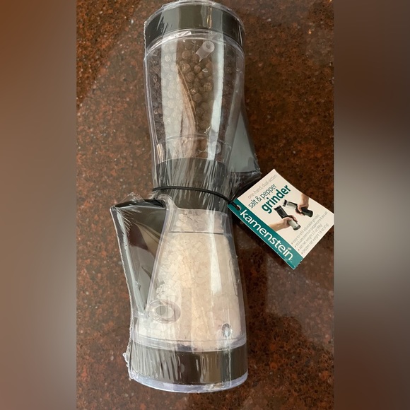 Kamenstein Salt & Pepper Grinders One Hand Dual Action FineCourse Adjustable NWT - Picture 10 of 10